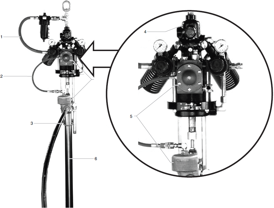 PowrTex 15:1 Assemblies Pump Assembly PowrTex 15:1 Assemblies Pump Assembly